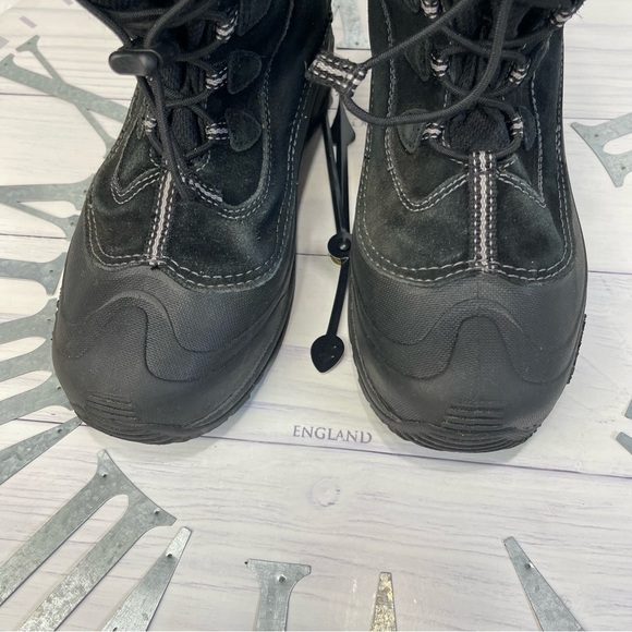 Columbia Bugaboot Snow Boots Weatherproof Size 7 Youth Boys Girls Kids Black - Picture 6 of 13